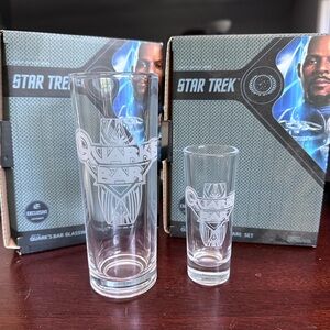 Star Trek Quark's Bar Glassware Set